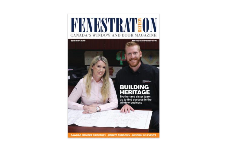 Heritage Renovations featured on cover of industry magazine