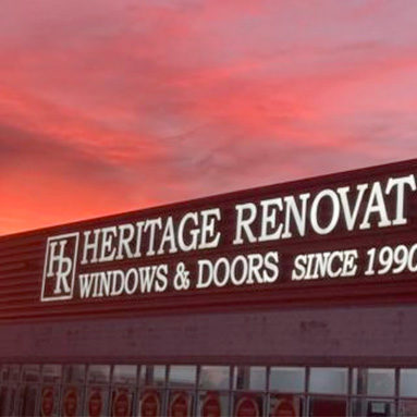 Heritage Renovations Windows and Doors' head office in London, Ontario.